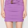 Versace Jeans Couture Γυναίκες Φούστες Pencil Φούστα Pencil 73HAE810 Μωβ Slim Fit -Versace Jeans Couture Εκπτώσεις unnamed file 2472