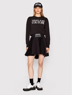 Versace Jeans Couture Γυναίκες Φούστα Mini Felpa Heavy 73HAE806 Μαύρο Regular Fit -Versace Jeans Couture Εκπτώσεις unnamed file 2479