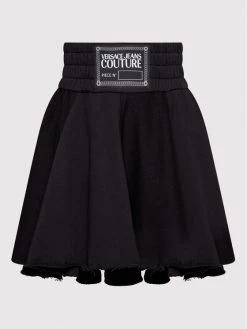 Versace Jeans Couture Γυναίκες Φούστα Mini Felpa Heavy 73HAE806 Μαύρο Regular Fit -Versace Jeans Couture Εκπτώσεις unnamed file 2482