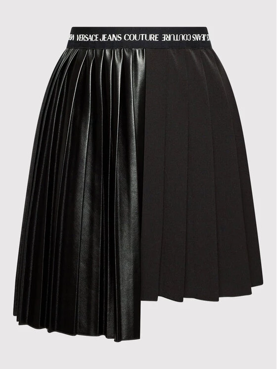 Versace Jeans Couture Γυναίκες Mini Πλισέ φούστα 73HAE8A1 Μαύρο Regular Fit 7 Versace Jeans Couture Γυναίκες Mini Πλισέ φούστα 73HAE8A1 Μαύρο Regular Fit - Image 5