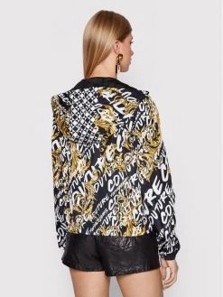 Versace Jeans Couture Γυναίκες Μπουφάν Bomber Μπουφάν μεταβατικό Brush 73HAT401 Μαύρο Regular Fit -Versace Jeans Couture Εκπτώσεις unnamed file 2495