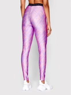 Versace Jeans Couture Γυναίκες Κολάν 73HAC101 Μωβ Slim Fit -Versace Jeans Couture Εκπτώσεις unnamed file 2525