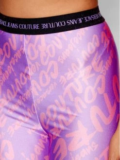 Versace Jeans Couture Γυναίκες Κολάν 73HAC101 Μωβ Slim Fit -Versace Jeans Couture Εκπτώσεις unnamed file 2526