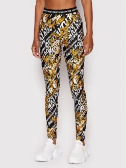 Versace Jeans Couture Γυναίκες Κολάν 73HAC101 Μαύρο Slim Fit