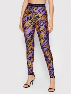 Versace Jeans Couture Γυναίκες Κολάν 73HAC101 Μωβ Slim Fit