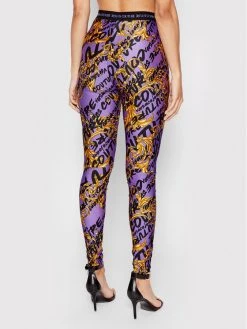 Versace Jeans Couture Γυναίκες Κολάν 73HAC101 Μωβ Slim Fit -Versace Jeans Couture Εκπτώσεις unnamed file 2535