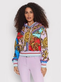 Versace Jeans Couture Γυναίκες Μπλούζες Μπλούζα Placed 72HAI3A4 Έγχρωμο Regular Fit