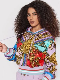 Versace Jeans Couture Γυναίκες Μπλούζες Μπλούζα Placed 72HAI3A4 Έγχρωμο Regular Fit -Versace Jeans Couture Εκπτώσεις unnamed file 2563