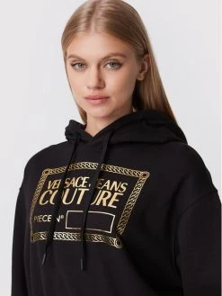 Versace Jeans Couture Γυναίκες Μπλούζες Μπλούζα 73HAIT11 Μαύρο Relaxed Fit -Versace Jeans Couture Εκπτώσεις unnamed file 258