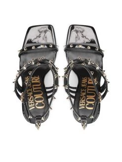 Versace Jeans Couture Γυναίκες Σανδάλια 72VA3S72 Μαύρο -Versace Jeans Couture Εκπτώσεις unnamed file 2595