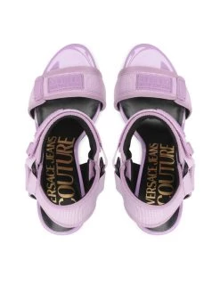 Versace Jeans Couture Γυναίκες Σανδάλια 72VA3S13 Μωβ -Versace Jeans Couture Εκπτώσεις unnamed file 2601