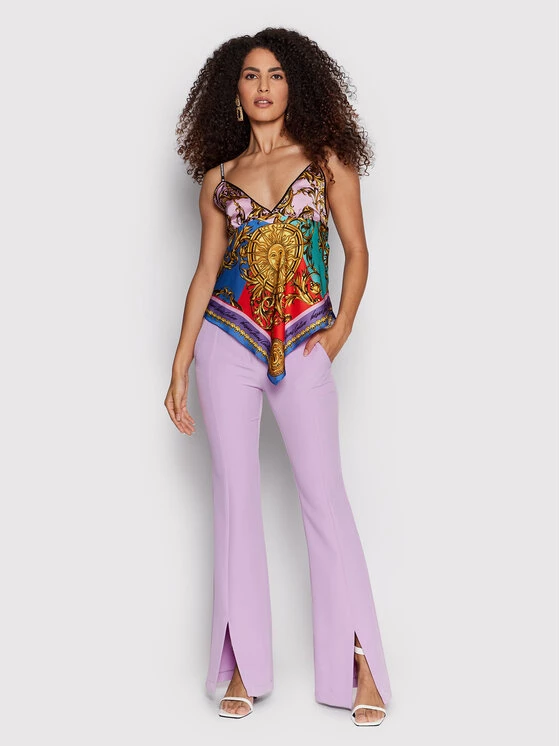 Versace Jeans Couture Γυναίκες Tops Τοπ Garland Sun Baby Doll 72HAM230 Έγχρωμο Regular Fit 4 Versace Jeans Couture Γυναίκες Tops Τοπ Garland Sun Baby Doll 72HAM230 Έγχρωμο Regular Fit - Image 2