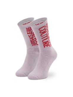 Versace Jeans Couture Γυναίκες Ψηλές Κάλτσες Κάλτσες Ψηλές Γυναικείες 72VA0J03 Μωβ