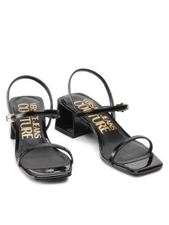 Versace Jeans Couture Γυναίκες Σανδάλια 72VA3S32 Μαύρο -Versace Jeans Couture Εκπτώσεις unnamed file 2620