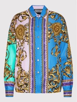 Versace Jeans Couture Γυναίκες Casual Πουκάμισα Πουκάμισο Garland 72HAL2A1 Έγχρωμο Regular Fit -Versace Jeans Couture Εκπτώσεις unnamed file 2625