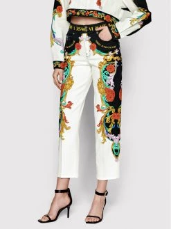 Versace Jeans Couture Γυναίκες Boyfriends Τζιν Nina Panel 72HAB5TP Έγχρωμο Relaxed Fit