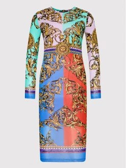 Versace Jeans Couture Γυναίκες Καθημερινά Φορέματα Φόρεμα καθημερινό Garland Sun 72HAO9A8 Έγχρωμο Slim Fit -Versace Jeans Couture Εκπτώσεις unnamed file 2635