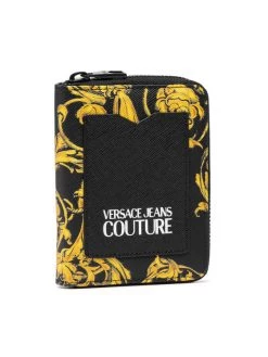 Versace Jeans Couture Γυναίκες Πορτοφόλια Μεγάλο Πορτοφόλι Γυναικείο 72YA5PB7 Μαύρο