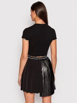 Versace Jeans Couture Γυναίκες T-shirts T-Shirt 73HAHT03 Μαύρο Slim Fit -Versace Jeans Couture Εκπτώσεις unnamed file 267