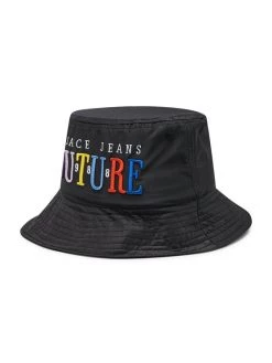 Versace Jeans Couture Άνδρες Καπέλα Καπέλο Bucket 72VAZK09 Μαύρο