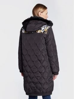 Versace Jeans Couture Γυναίκες Πουπουλένια Μπουφάν Μπουφάν πουπουλένιο Printed Logo 73HAT411 Μαύρο Relaxed Fit -Versace Jeans Couture Εκπτώσεις unnamed file 27