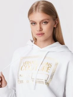 Versace Jeans Couture Γυναίκες Μπλούζες Μπλούζα 73HAIT11 Λευκό Relaxed Fit -Versace Jeans Couture Εκπτώσεις unnamed file 273