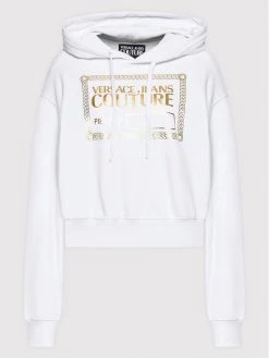 Versace Jeans Couture Γυναίκες Μπλούζες Μπλούζα 73HAIT11 Λευκό Relaxed Fit -Versace Jeans Couture Εκπτώσεις unnamed file 274