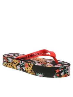 Versace Jeans Couture Γυναίκες Σαγιονάρες 72VA3SQ9 Κόκκινο