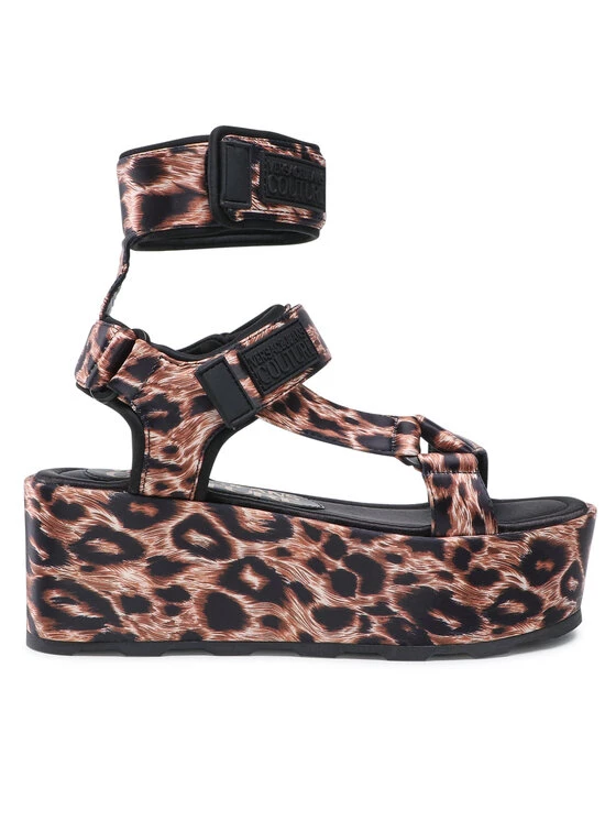 Versace Jeans Couture Γυναίκες Σανδάλια 72VA3S09 Καφέ 4 Versace Jeans Couture Γυναίκες Σανδάλια 72VA3S09 Καφέ - Image 2