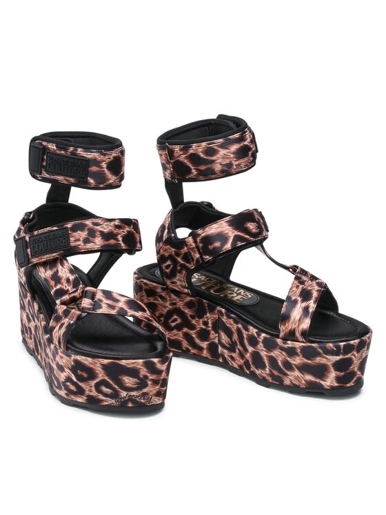 Versace Jeans Couture Γυναίκες Σανδάλια 72VA3S09 Καφέ 7 Versace Jeans Couture Γυναίκες Σανδάλια 72VA3S09 Καφέ - Image 5