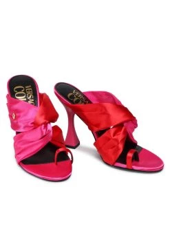 Versace Jeans Couture Γυναίκες Σαγιονάρες 72VA3S11 Ροζ -Versace Jeans Couture Εκπτώσεις unnamed file 2822