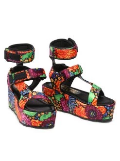 Versace Jeans Couture Γυναίκες Σανδάλια 72VA3S09 Έγχρωμο -Versace Jeans Couture Εκπτώσεις unnamed file 2828