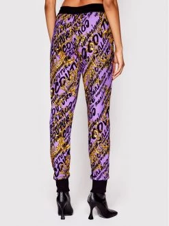 Versace Jeans Couture Γυναίκες Παντελόνια Φόρμας Παντελόνι φόρμας Brush 73HAA310 Μωβ Regular Fit -Versace Jeans Couture Εκπτώσεις unnamed file 283