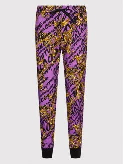 Versace Jeans Couture Γυναίκες Παντελόνια Φόρμας Παντελόνι φόρμας Brush 73HAA310 Μωβ Regular Fit -Versace Jeans Couture Εκπτώσεις unnamed file 285