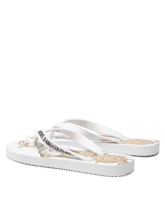 Versace Jeans Couture Γυναίκες Σαγιονάρες 72VA3SQ7 Λευκό 5 Versace Jeans Couture Γυναίκες Σαγιονάρες 72VA3SQ7 Λευκό - Image 3