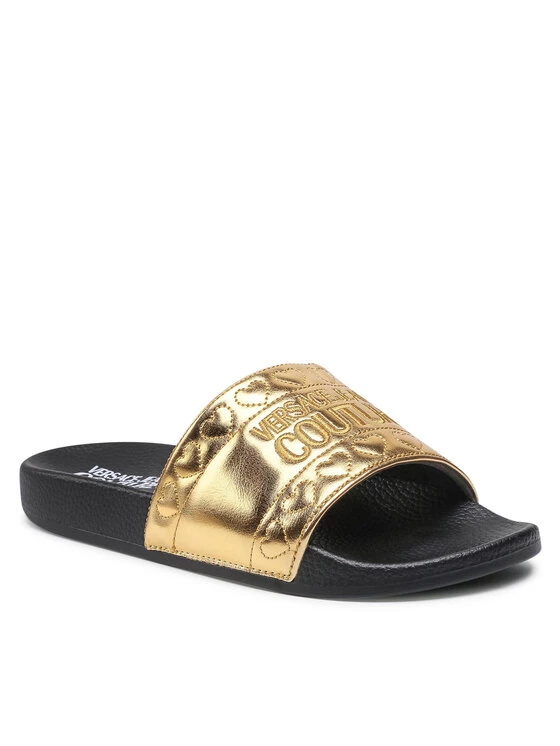 Versace Jeans Couture Γυναίκες Παντόφλες 71VA3SQ4 Χρυσό 3 Versace Jeans Couture Γυναίκες Παντόφλες 71VA3SQ4 Χρυσό