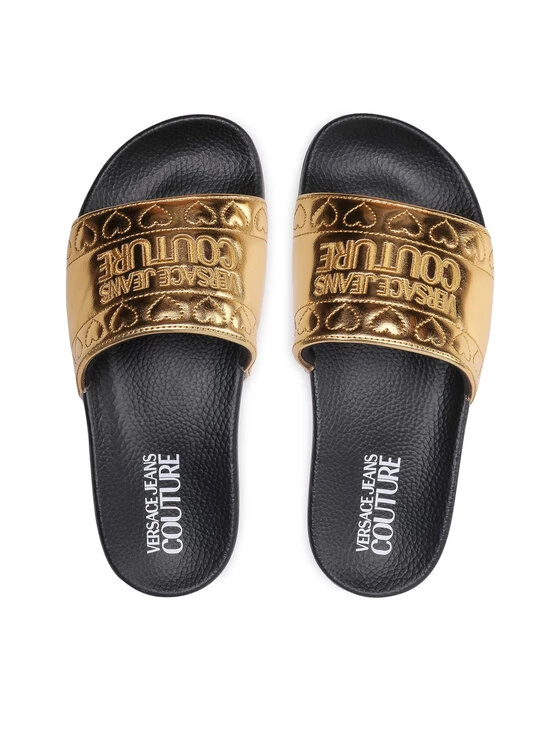 Versace Jeans Couture Γυναίκες Παντόφλες 71VA3SQ4 Χρυσό 8 Versace Jeans Couture Γυναίκες Παντόφλες 71VA3SQ4 Χρυσό - Image 6