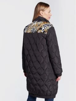 Versace Jeans Couture Γυναίκες Πουπουλένια Μπουφάν Μπουφάν πουπουλένιο Printed Logo 73HAT411 Μαύρο Relaxed Fit -Versace Jeans Couture Εκπτώσεις unnamed file 29