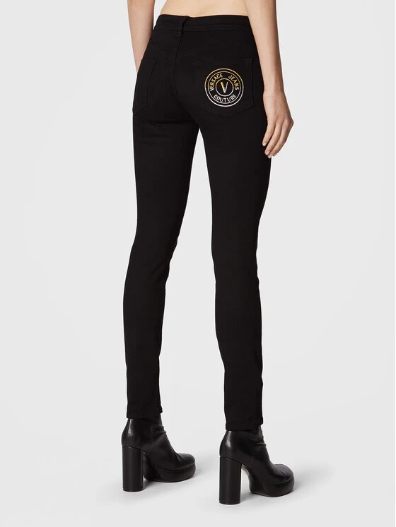 Versace Jeans Couture Γυναίκες Τζιν Jackie 73HAB5J2 Μαύρο Slim Fit 5 Versace Jeans Couture Γυναίκες Τζιν Jackie 73HAB5J2 Μαύρο Slim Fit - Image 3