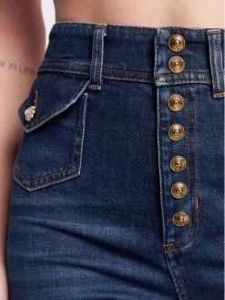 Versace Jeans Couture Γυναίκες Bootcut Τζιν 73HAB520 Σκούρο μπλε Skinny Fit -Versace Jeans Couture Εκπτώσεις unnamed file 3