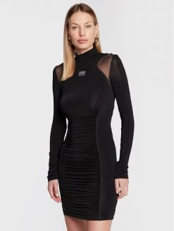 Versace Jeans Couture Γυναίκες Κοκτέιλ Φορέματα Φόρεμα κοκτέιλ Marika 73HAO919 Μαύρο Slim Fit