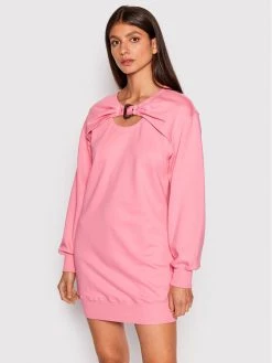 Versace Jeans Couture Γυναίκες Μπλούζες Μπλούζα 73HAO978 Ροζ Relaxed Fit