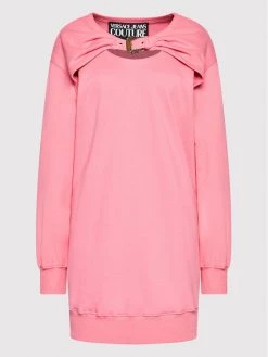 Versace Jeans Couture Γυναίκες Μπλούζες Μπλούζα 73HAO978 Ροζ Relaxed Fit -Versace Jeans Couture Εκπτώσεις unnamed file 318