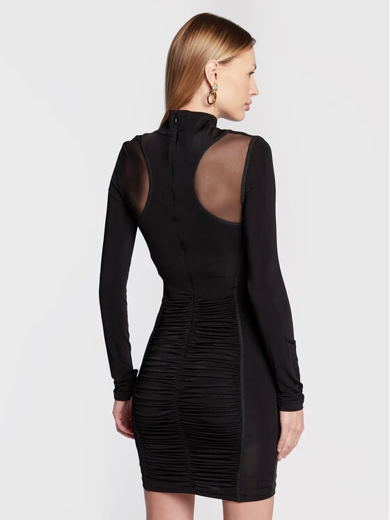 Versace Jeans Couture Γυναίκες Κοκτέιλ Φορέματα Φόρεμα κοκτέιλ Marika 73HAO919 Μαύρο Slim Fit 5 Versace Jeans Couture Γυναίκες Κοκτέιλ Φορέματα Φόρεμα κοκτέιλ Marika 73HAO919 Μαύρο Slim Fit - Image 3