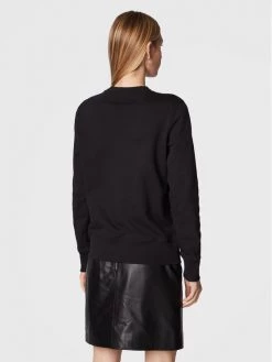 Versace Jeans Couture Γυναίκες Μπλούζες Μπλούζα Baroque Crystal 73HAIP02 Μαύρο Regular Fit -Versace Jeans Couture Εκπτώσεις unnamed file 367