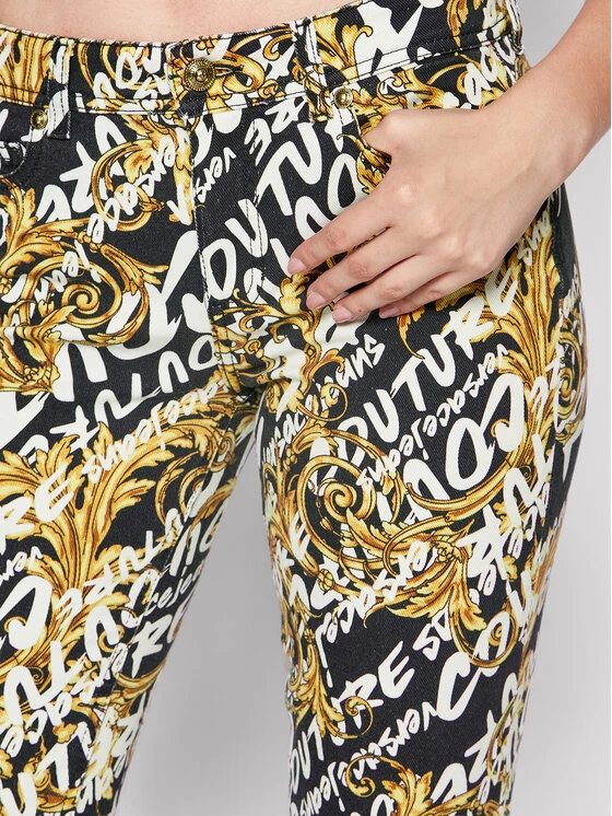 Versace Jeans Couture Γυναίκες Τζιν 73HAB5K0 Μαύρο Skinny Fit 6 Versace Jeans Couture Γυναίκες Τζιν 73HAB5K0 Μαύρο Skinny Fit - Image 4