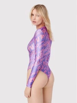 Versace Jeans Couture Γυναίκες Κορμάκια κορμάκι 73HAM223 Μωβ Slim Fit -Versace Jeans Couture Εκπτώσεις unnamed file 376