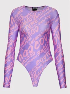 Versace Jeans Couture Γυναίκες Κορμάκια κορμάκι 73HAM223 Μωβ Slim Fit -Versace Jeans Couture Εκπτώσεις unnamed file 378