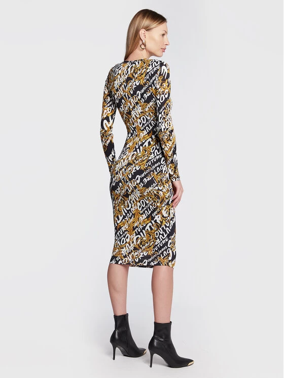 Versace Jeans Couture Γυναίκες Καθημερινά Φορέματα Φόρεμα καθημερινό 73HAO920 Έγχρωμο Slim Fit 5 Versace Jeans Couture Γυναίκες Καθημερινά Φορέματα Φόρεμα καθημερινό 73HAO920 Έγχρωμο Slim Fit - Image 3