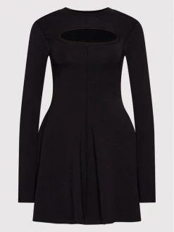 Versace Jeans Couture Γυναίκες Καθημερινά Φορέματα Φόρεμα καθημερινό 73HAO907 Μαύρο Regular Fit -Versace Jeans Couture Εκπτώσεις unnamed file 383